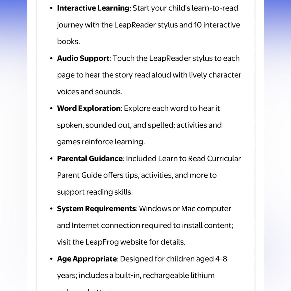 LeapFrog LeapReader Learn-to-Read 10-Book Mega Pack - Picture 3 of 3